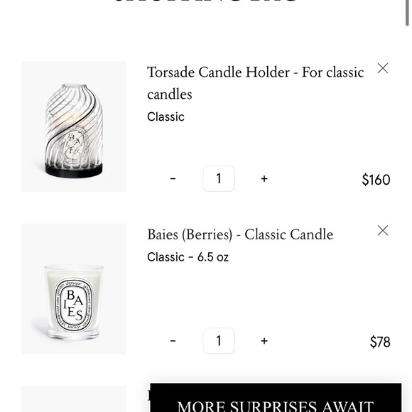 Diptyque Torsade Scented Candle and Gift Bag Set - Picture 14 of 15